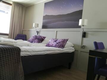 Фото номера Улучшенный двухместный номер с 1 кроватью Отель Lohja Spa &amp; Resort г. Карьялохья 4